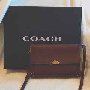 COACH Dreamer Crossbody Bag In Oxblood